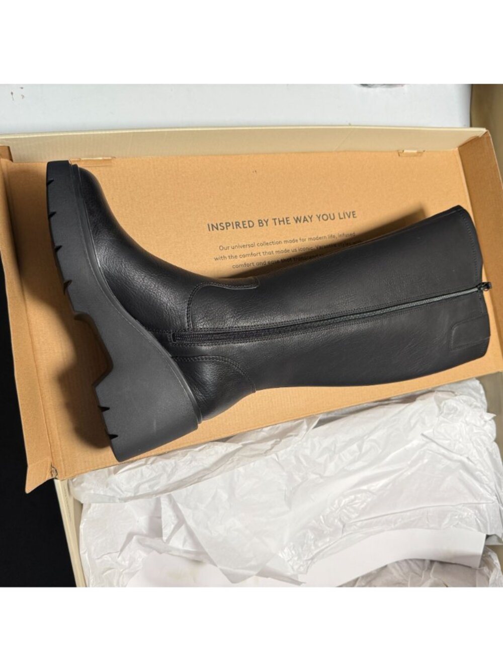 Soul Naturalizer Cache Women’s Knee High Zipper Boots Black Size 9 NEW - Picture 5 of 8